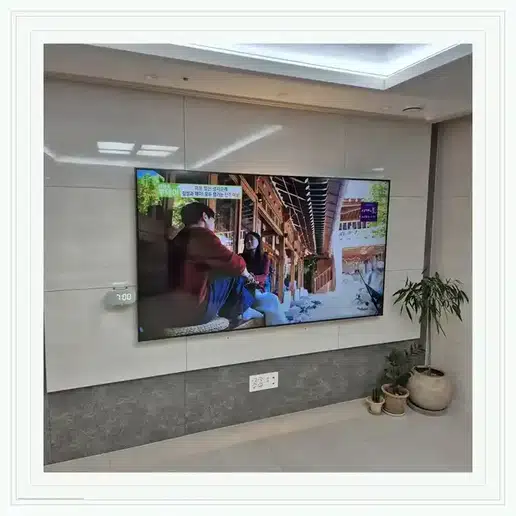 벽걸이TV 설치 참고 이미지 15-24 두 번째 사진