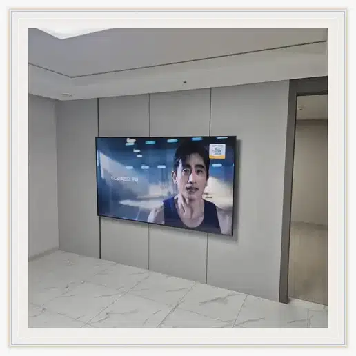 봉포스위트엠오션파크 벽걸이TV 설치 상담 참고 이미지 첫 번째