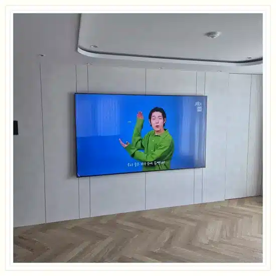 벽걸이TV 설치 참고 이미지 15-71 두 번째 사진