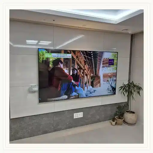 홍천금호어울림더퍼스트 벽걸이TV 설치 상담 참고 이미지 첫 번째